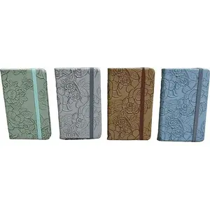 Notebook with Elastic Band Adar Notes — Floral Mix — ruled pages, A5-ish size
