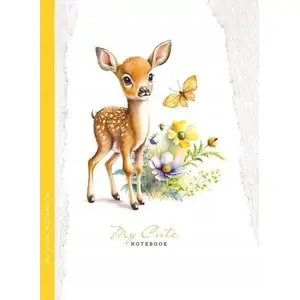 Блокнот Fresh декоративный 143×200 мм, 48 л., в клетку, TW Sarna жёлтый