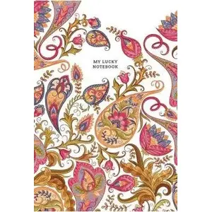 Notebook Fresh 143×210 mm, 80 sheets, grid, decorative cover with floral design