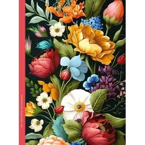 Notebook Fresh decorative 143×200 mm 48 sheets squared TW Flora