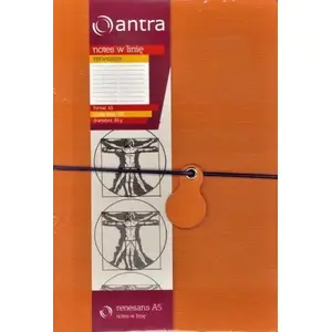 Notebook Antra Notes A5 Linia Renesans — A5 ruled notebook, 244322