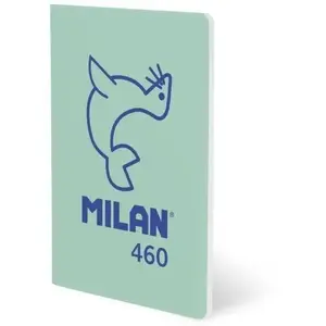 Notebook A5 Milan 24-page ruled 460 sience 1918 green