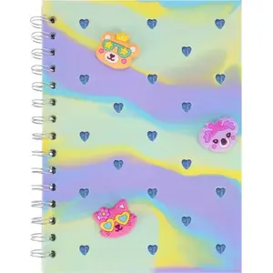 Notebook STARPAK Kolonotes Silicone A5 Lined — Animals cover, 24/48 sheets