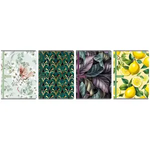 Notebook A5 Beniamin 60 pages ruled Metaliza pack of 5