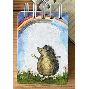 Notebook Incood Kołonotes A7 SSN55 Jeżyk — compact A7 pocket notepad by Incood