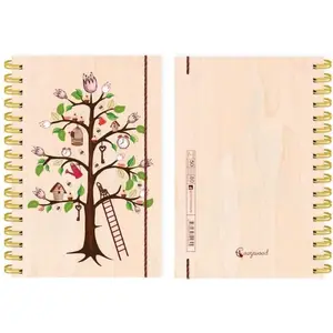 Notebook Cozywood A6 decorative 'Tree of Life', 50 pages, model 308059