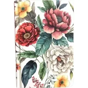 Notebook Fresh Notatnik 140x95 mm, 64 pages, smooth paper, floral cover