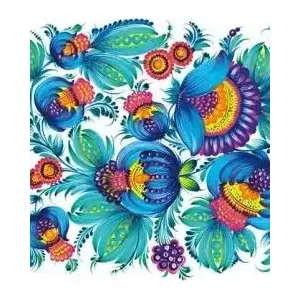Блокнот Fresh декоративный 128×116,5 мм 64K в клетку с цветочным дизайном