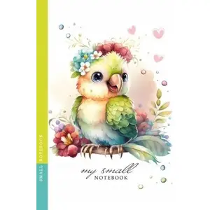 Notebook TEKA Notatnik ozdobny 105×148 mm 64 pages squared design Papużka