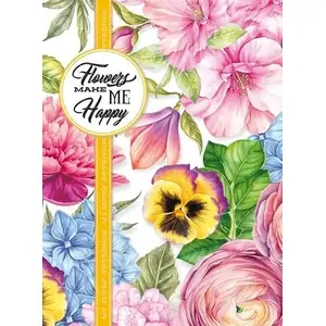 Decorative Notebook Fresh 165×238 mm, 80 Sheets, Squared