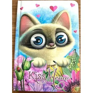 Notebook Fresh A6 64 sheets plain cover with cat design — Fresh model 569026