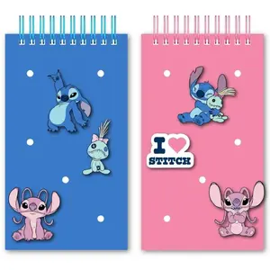 Spiral notebook Beniamin Stitch mix 15 x 8.5 cm — compact ruled pages