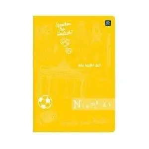 Notebook INTERDRUK A5 60 sheets German hybrid ruling, FSC Mix Credit