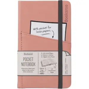 Блокнот IF Bookaroo Journal Pocket A6 — карманный формат A6, в линейку, мягкая обложка