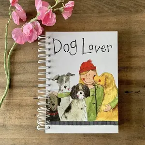 Notebook A5 TEKA SJ14 TW Dog Lover Psiara — lined A5 format, TEKA 619537