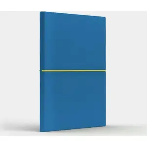 Notebook A5 Like U Fun M ruled — blue and lemon, model 393162