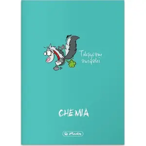 Notebook A5 HERLITZ Zeszyt 60 sheets checked Eco PP cover, pack of 5