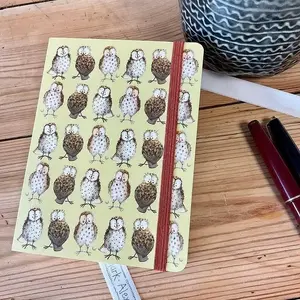 Notebook A6 TEKA SCN14 with Elastic Band — Compact A6 Format, Illustrated Cover