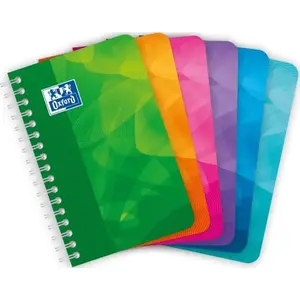 Notebook pack Oxford Kołozeszyt 90 sheets squared Lagoon — 10 pcs