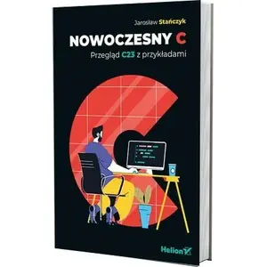 Grāmata Helion — Nowoczesny C. Przegląd C23 ar piemēriem — programmēšanas rokasgrāmata, poļu valoda