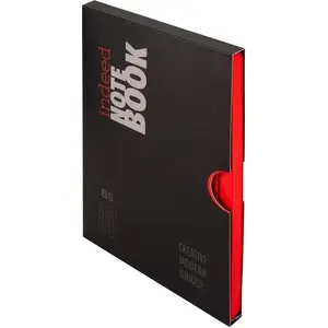 Notebook Antra Notes B5 checked red — B5 checked pages, softcover notebook