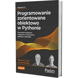 Grāmata — Helion: Programowanie zorientowane obiektowo w Pythonie, IV izdevums (poļu valodā)