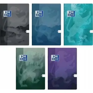 Notebook Oxford A4 60 sheets squared Teenager pack of 5 — Oxford 614400