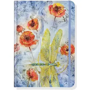 Notebook Peter Pauper Press Mini Indygo Ważka – compact lined pocket journal (Peter Pauper Press)