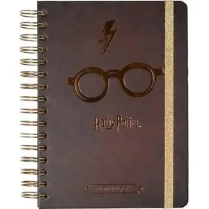 Notebook A5 Harry Potter – hardcover A5 notepad for notes and journaling