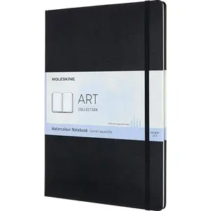 Notebook Moleskine Notes Art Watercolour A4 — Moleskine, model 334140, black cover