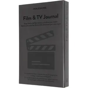 Notebook Moleskine Passion Journal Movies & TV, Moleskine, 400 pages, ruled