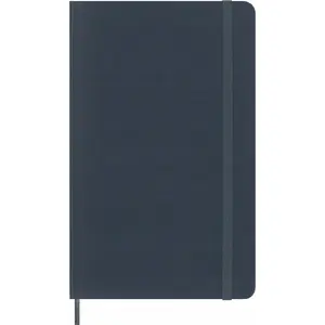 Bloknots Moleskine Notes Pro Vege sintētiska āda ar čūskas efektu, rūtiņu/liniju — lim. izdevums dāvanu kastē, petrol