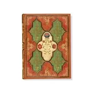 Notepad Peter Pauper Press — floral sewn notebook, paperback cover (WIKR-996187)