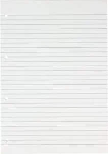 Notebook filler paper Bantex 100051794 A4 210 x 297 mm, lined, 60 g/m², 25 sheets