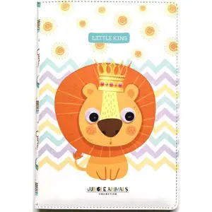 Notebook Fresh A5 64-page smooth paper, TW binding — Oczy lew cover