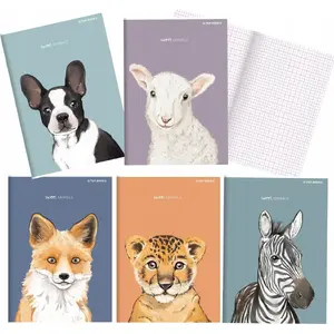 Notebook TOP-2000 Sweet Animal A5, 16 sheets, squared