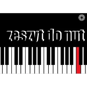Notebook Ziemia Obiecana A5 16-staff music manuscript pad, 25 sheets, model 507774