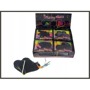Sticky Notes Hipo Notes black 6 pcs (620255) – small square memo notes