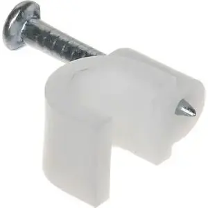 Mounting Cable Organizer Clips White 100 pcs No name TRZ-5*P100