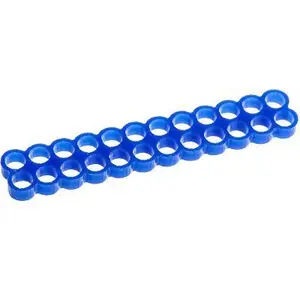 Kabeļu organizators E22 SC-407-E2 zils ķemme, 1 gab.