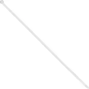 Cable tie straps ORNO white-transparent 25 pcs — reusable organizer for cables
