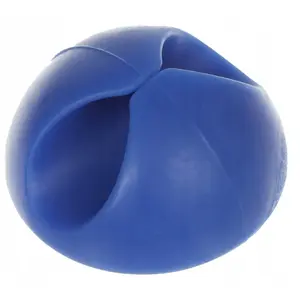 Kabeļu organizators DELTA-OPTI TRSH-8-BL*P10 — kabeļu vagons/turētājs, 8 kanāli, melns