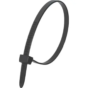 Cable ties Dedra 7.6 x 370 mm black nylon pack 100 pieces