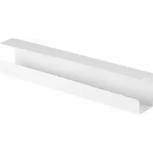 Cable organizer Ergosolid Maskownica Biały – white cable cover, 1 piece