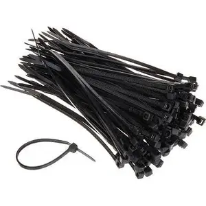 Cable organizer No name OPASKA KABLOWA OPC-100X2.5/B*P100 — 100 mm × 2.5 mm cable ties, pack