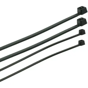 Cable tie Plastrol black 7.6 x 550 mm nylon, pack of 50