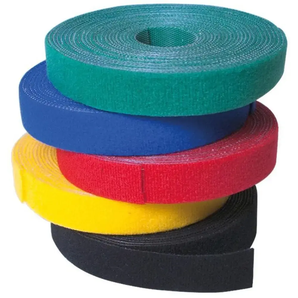 Velcro kabeļu lenta TECHLY ISWT-ROLL-2010BKTY 10m×20mm Photo 3