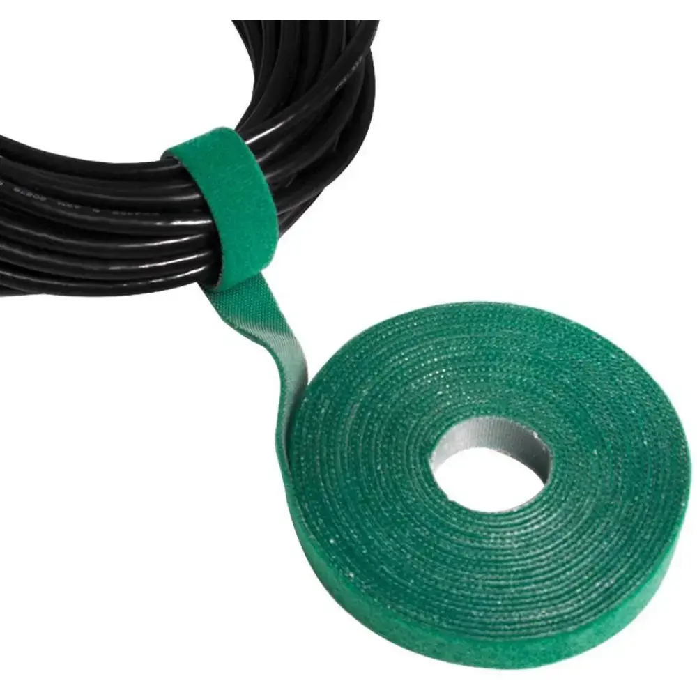 Velcro kabeļu lenta TECHLY ISWT-ROLL-2010BKTY 10m×20mm Photo 6