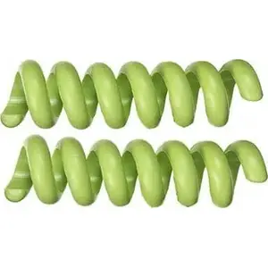 Cable organizer BLOW 42-113 — elastic spiral sleeve, green