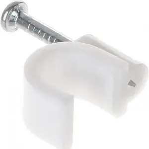 Mounting Cable Organizer Clips White 100 pcs – No name TRZ-8*P100